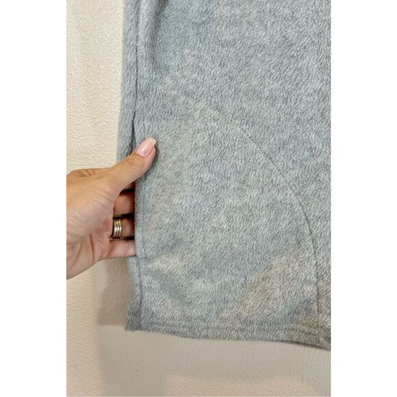 Vintage Made in the USA Fleece Zip Up High Collar Men's Vest Large - Picture 3 of 9